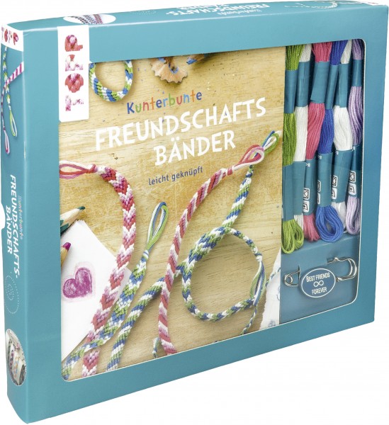 Topp Freundschaftsbänder knüpfen / set fai da te braccialetti d'amicizia