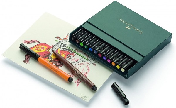 Faber Castell Artist Pen Brush 12tlg