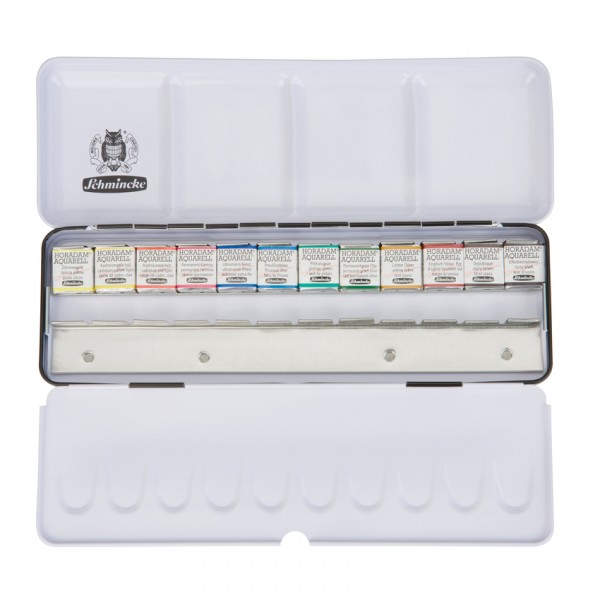 Schminke Aquarellkasten 12 Farben / set di acquarelli 12 colori
