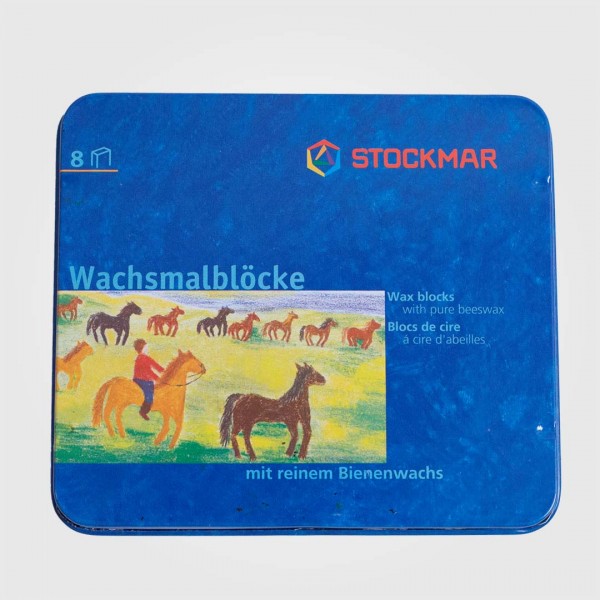 Stockmar Wachsmalblöcke aus Bienenwachs 8Stk. / blocchi di cera d'ape 8 pezzi