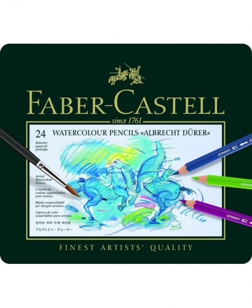 Faber Castell Dürer Farbstifte Aquarell 24tlg