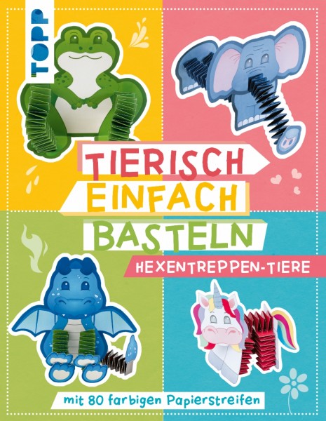 Topp Tierisch einfach basteln / creare animali con striscie di carta